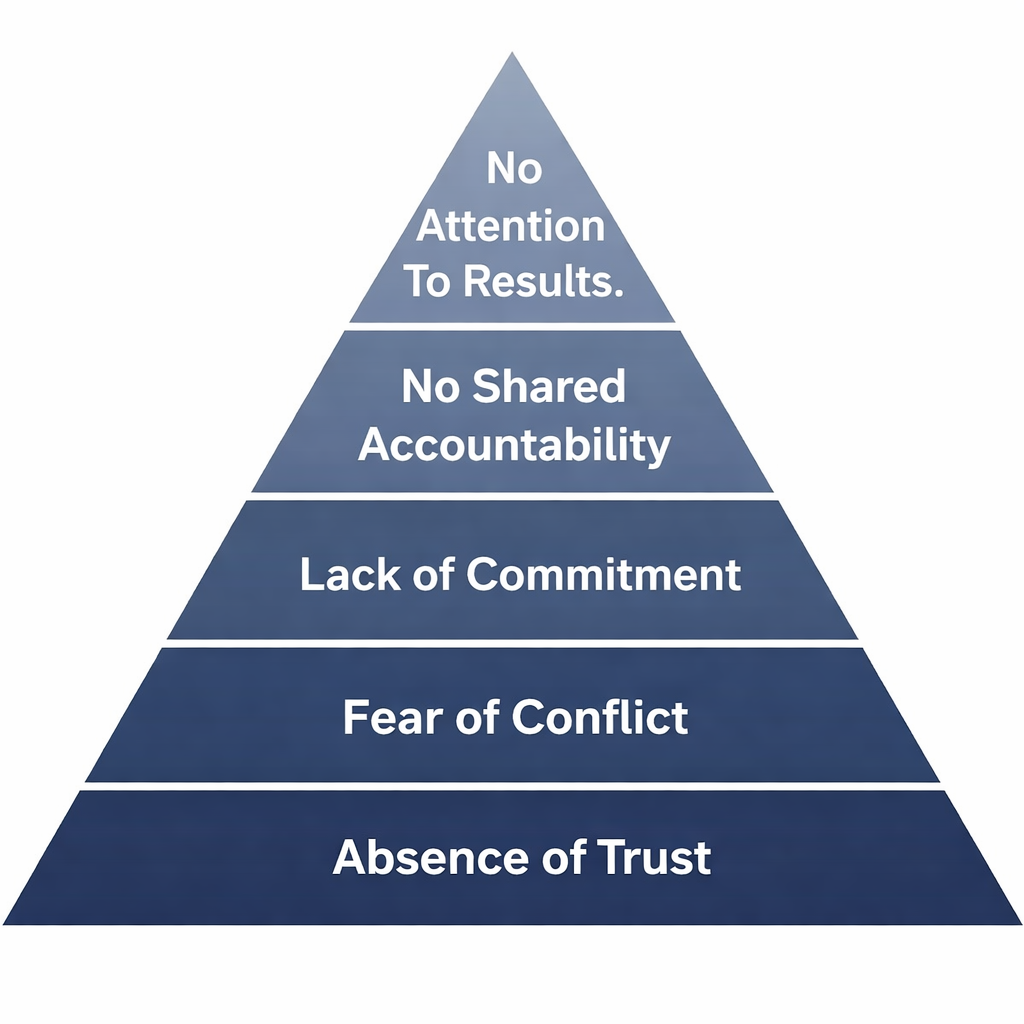 Five Dysfunctions of a Team Model